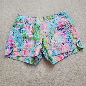 Lilly Pulitzer Ocean View Short Multi Catch the Wave szXXS